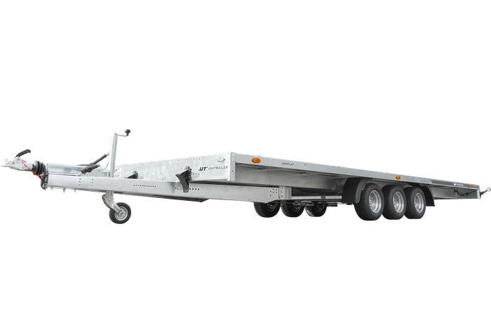 q1 UNITRAILER UNIPLAT 600/3 S 3-Achs-Abschleppwagen, 3500 kg – Bild 1