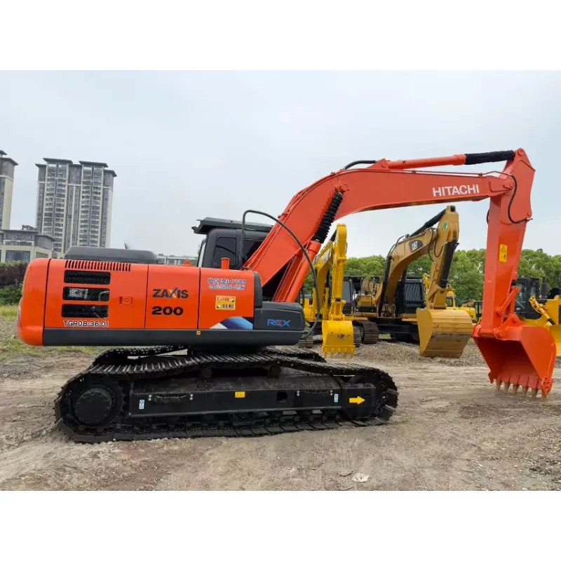 q1 Gebrauchter Hitachi ZX200 Bagger, 90 % neuwertiger Originalzustand – Bild 1