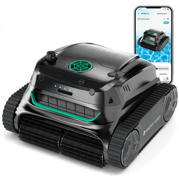 v1 WYBOT S2 Hochwertiger, kabelloser Poolroboter – Bild 1