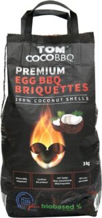 Tom Coco KS1964 Grillkohle aus Kokosnuss